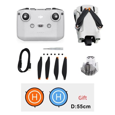 DJI Mini 3 Pro相机无人机249G 4K/60Fps视频三向障碍物感应焦点追踪Mastershot四轴飞行器